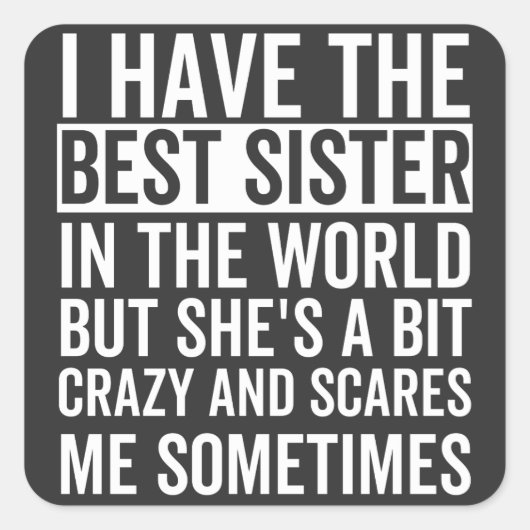 この世に最高のは妹がいる スクエアシール (正面)