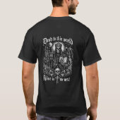この世に死せるクリスチャンTシャツ Tシャツ (裏面)