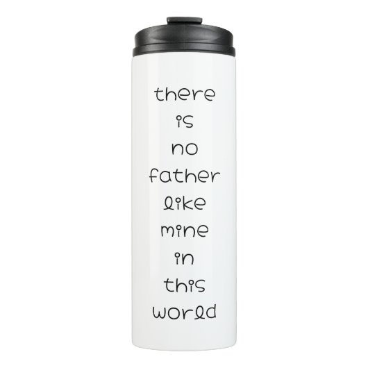 この世に私のような父親は無い タンブラー (正面)