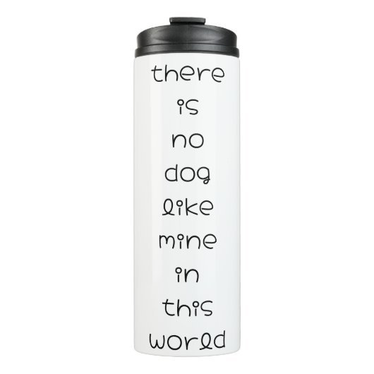 この世に私のような犬は無い タンブラー (正面)