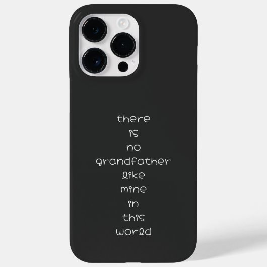 この世に私のような祖父は無い Case-Mate iPhoneケース (裏面)