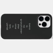 この世に私のような祖父は無い Case-Mate iPhoneケース (裏面 (横))