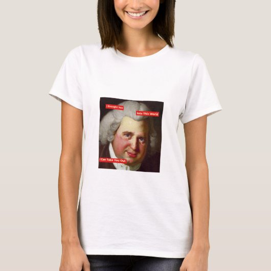 この世に連れて行ったら連れ出してやる Tシャツ (正面)