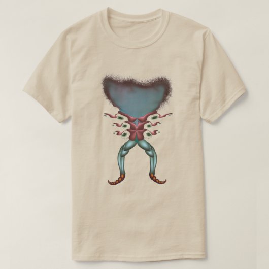 この世のものではない未知の種 Tシャツ (デザイン正面)