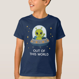 この世のものとは思えないほどかわいいエイリアンスペース Tシャツ