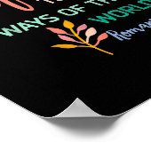 この世のローマ人のパターンに合わない ポスター (角)