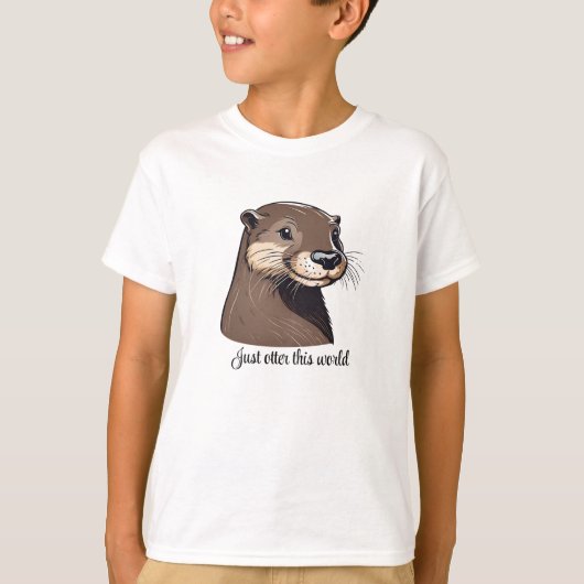 この世の中を抜け出す Tシャツ (正面)