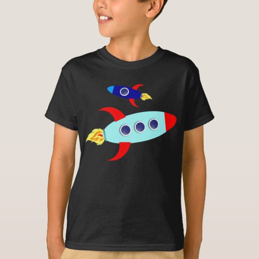 この世を離れろ！少年 Tシャツ (正面)