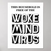 この世帯は心のウイルスに感染しカスタムない ポスター (正面)