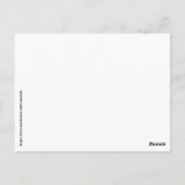 この世帯は心のウイルスに感染しカスタムない ポストカード (裏面)