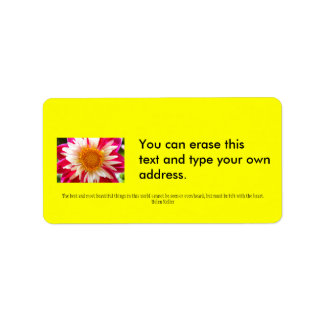 この世最高の界の中で最も美しいこと… ラベル