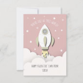 この世界からピンクの写真教室バレンタイン カード (正面)