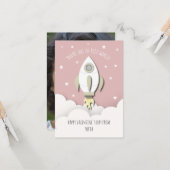 この世界からピンクの写真教室バレンタイン カード (正面/裏面インサイチュ)