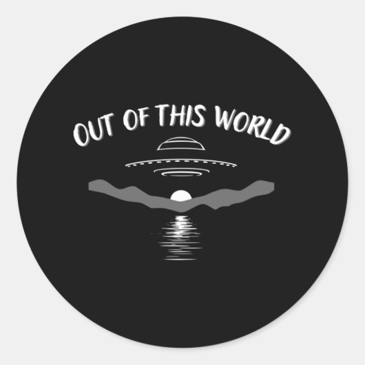 この世界からミームのジョーク ラウンドシール (正面)