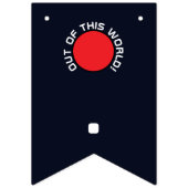 この世界から出て行け誕生日 バンティングフラッグ (第1の旗)