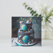 この世界から出る子供の誕生日 カード (スタンド正面)