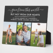 この世界から去る3写真黒い記憶 フォトプラーク (側面)