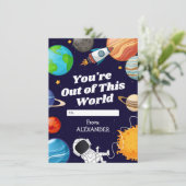 この世界から宇宙キッズバレンタインデーカード シーズンカード (スタンド正面)