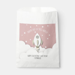 この世界から宇宙ピンク教室バレンタイン フェイバーバッグ