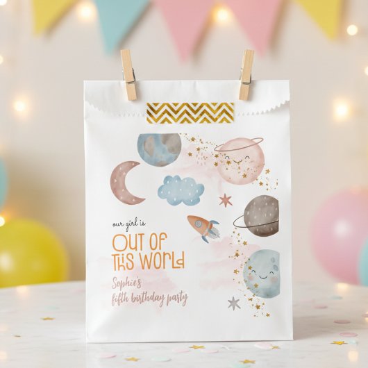 この世界から宇宙冒険子供の誕生日 フェイバーバッグ