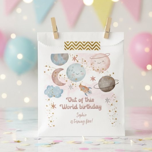 この世界から宇宙冒険子供の誕生日 フェイバーバッグ