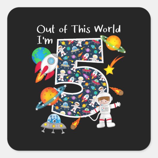 この世界から私は5の宇宙の外5年5th スクエアシール (正面)