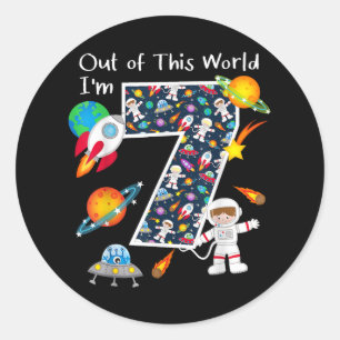 この世界から私は7の宇宙の7歳7番目である ラウンドシール