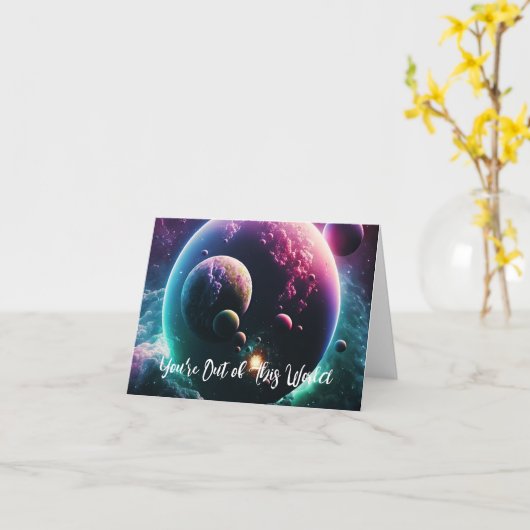 この世界から飛び出して - 宇宙と星の世界 カード