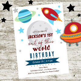 この世界から1歳の誕生日 招待状