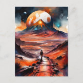 この世界から – 先の道 ポストカード (正面)