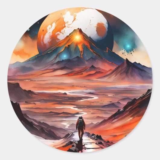 この世界から – 先の道 ラウンドシール (正面)