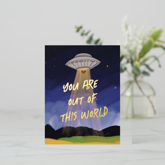 この世界からUAPバレンタイン 箔シーズンポストカード (立ち正面)