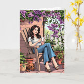 この世界で自己愛を実践す熱狂するる カード (黄色い花)