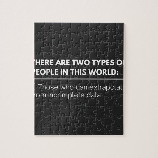 この世界には二つのタイプの人がいる。 ジグソーパズル (縦)