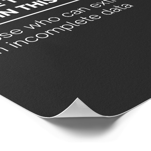 この世界には二つのタイプの人がいる。 ポスター (角)