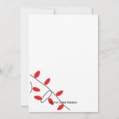 この世界のクリスマスカードから (裏面)