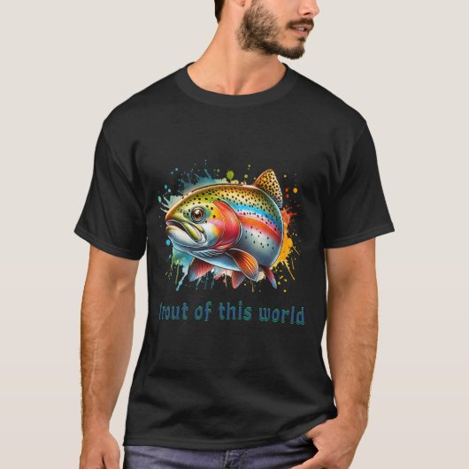 この世界のトラウト Tシャツ (正面)