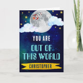 この世界のバレンタインデーからロケット船 カード (正面)