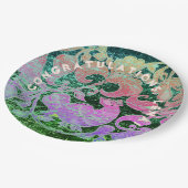 この世界のフォーク芸術を祝う ペーパープレート (アングル)