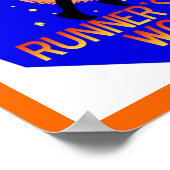 この世界のポスターからランナーが出た ポスター (角)