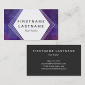 この世界のモダンの銀河系から 名刺 (正面/裏面)