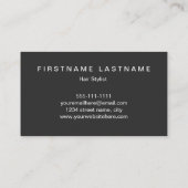 この世界のモダンの銀河系から 名刺 (裏面)