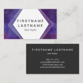 この世界のモダンの銀河系から 名刺 (正面/裏面)