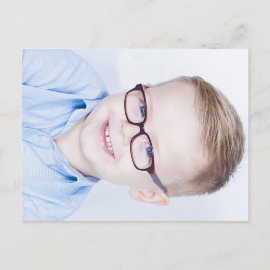 この世界のロケット教室のバレンタイン写真から ポストカード (裏面)