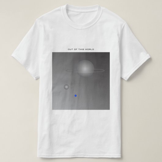 この世界の人のTシャツから Tシャツ (デザイン正面)