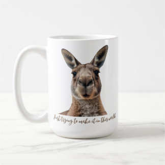 この世界の動物で作ろうとしていおもしろいる コーヒーマグカップ