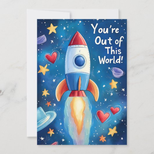 この世界の子供たちのバレンタインデー シーズンカード (正面)