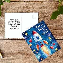 この世界の子供たちのバレンタインデー シーズンポストカード