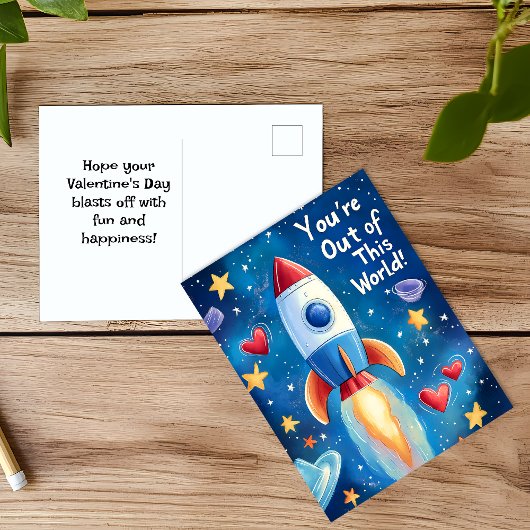 この世界の子供たちのバレンタインデー シーズンポストカード