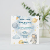 この世界の宇宙から | 宇宙パーティー-誕生日 招待状 (スタンド正面)